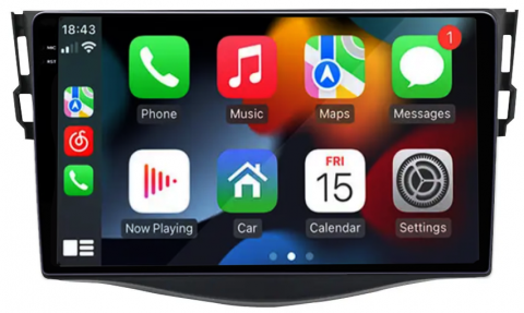 Navigatie dedicata Toyota Rav4 2006-2012, 12GB RAM 256GB ROM, Android 13, Rezolutie 2K, Display QLED, 9", DSP, Carplay, Android Auto, Internet, Youtube, Waze, Wi Fi, USB [3]