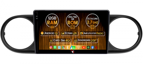 Toyota - Navigatie dedicata Toyota Rumion Avalon 2007-2019, 12GB RAM 256GB ROM, Android 13, Rezolutie 2K, Display QLED, 9", DSP, Carplay, Android Auto, Internet, Youtube, Waze, Wi Fi, USB