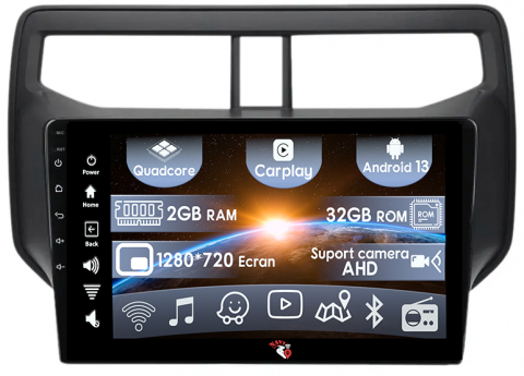 Navigatii 2GB RAM - (Resigilata) Navigatie dedicata Toyota Rush 2018-2019, 2GB RAM 32GB ROM, Quad Core, Display 9" IPS Full HD, Carplay, Android 13, Bluetooth, Magazin Play, Suport camere AHD