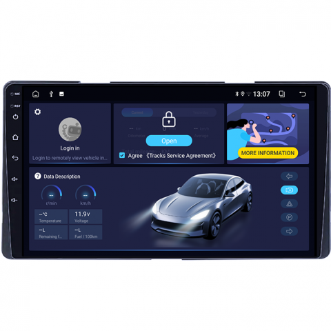 (Resigilata) Navigatie dedicata Toyota Sienna 3 2014-2020, 2GB RAM 32GB ROM, Quad Core, Display 9" IPS Full HD, Carplay, Android 13, Bluetooth, Magazin Play, Suport camere AHD [8]