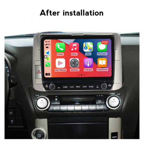 Navigatie dedicata Prado 150 2009-2013 cu butoane rotative model 2024, 9 Inch, 2GB RAM 32GB ROM, Quadcore, Android 13, WiFi, Bluetooth, Magazin Play [2]