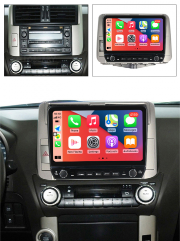 Navigatie dedicata Prado 150 2009-2013 cu butoane rotative model 2024, 9 Inch, 2GB RAM 32GB ROM, Quadcore, Android 13, WiFi, Bluetooth, Magazin Play [3]