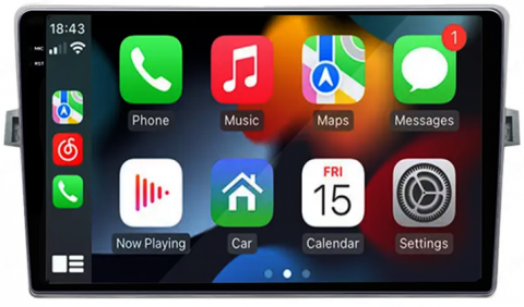 Navigatie dedicata Toyota Verso 2009-2018, 12GB RAM 256GB ROM, Android 13, Rezolutie 2K, Display QLED, 9", DSP, Carplay, Android Auto, Internet, Youtube, Waze, Wi Fi, USB [3]