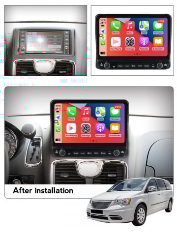 Navigatie dedicata Grand Voyager 2011-2015 cu butoane rotative model 2024, 9 Inch, 2GB RAM 32GB ROM, Quadcore, Android 13, WiFi, Bluetooth, Magazin Play [2]