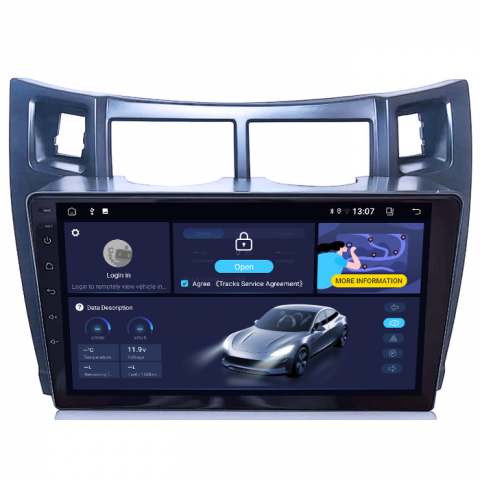 (Resigilata) Navigatie dedicata Toyota Yaris ( 2005 - 2012 ), 2GB RAM 32GB ROM, Quad Core, Display 9" IPS Full HD, Carplay, Android 13, Bluetooth, Magazin Play, Suport camere AHD [8]