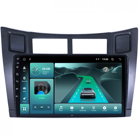(Resigilata) Navigatie dedicata Toyota Yaris 2012-2017, Android 13, Wireless Carplay si Android auto 2 GB RAM 32 ROM, Display IPS, 9 inch, Microfon Extern [9]