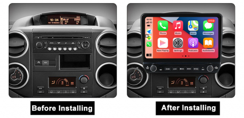 Navigatie dedicata Berlingo 2008-2019 cu butoane rotative model 2024, 9 Inch, 2GB RAM 32GB ROM, Quadcore, Android 13, WiFi, Bluetooth, Magazin Play [4]