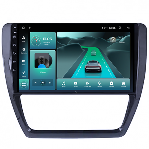 (Resigilata) Navigatie dedicata Volkswagen Jetta IV 2011 - 2018, 2GB RAM 32GB ROM, Quad Core, Display 9" IPS Full HD, Carplay, Android 14, Bluetooth, Magazin Play, Suport camere AHD [2]