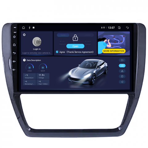 (Resigilata) Navigatie dedicata Volkswagen Jetta IV 2011 - 2018, 2GB RAM 32GB ROM, Quad Core, Display 9" IPS Full HD, Carplay, Android 14, Bluetooth, Magazin Play, Suport camere AHD [4]