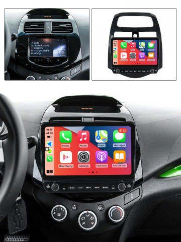 Navigatie dedicata Spark 2010-2014 cu butoane rotative model 2024, 9 Inch, 2GB RAM 32GB ROM, Quadcore, Android 13, WiFi, Bluetooth, Magazin Play [3]