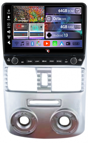 Toyota Rush 2011-2017 - Navigatie dedicata Rush 2011-2017 cu butoane rotative model 2024, 4GB RAM 64GB ROM, Quadcore, Android 13, Display QLED 9", DSP, Carplay, Android Auto, Internet, Youtube, Waze, WIFI, B