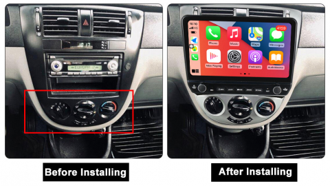 Navigatie dedicata Lacetti Excelle cu butoane rotative model 2024, 9 Inch, 2GB RAM 32GB ROM, Quadcore, Android 13, WiFi, Bluetooth, Magazin Play [6]