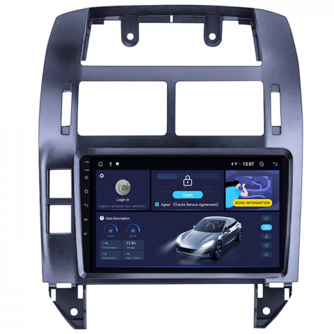 (Resigilata) Navigatie dedicata Volkswagen Polo Mk4 2004-2009, 2GB RAM 32GB ROM, Quad Core, Display 9" IPS Full HD, Carplay, Android 14, Bluetooth, Magazin Play, Suport camere AHD [5]