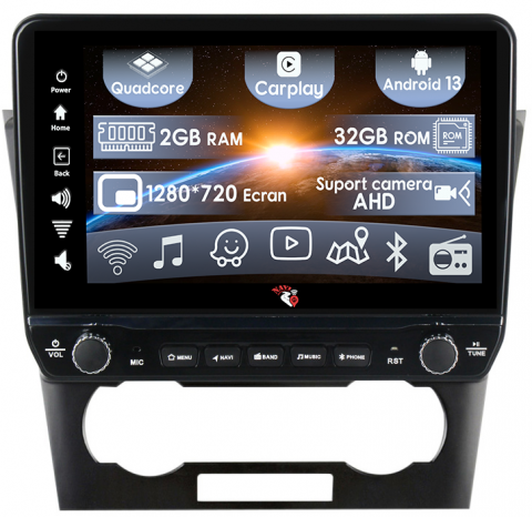 Epica 2006-2012 - Navigatie dedicata Epica 2006-2012 cu butoane rotative model 2024, 9 Inch, 2GB RAM 32GB ROM, Quadcore, Android 13, WiFi, Bluetooth, Magazin Play