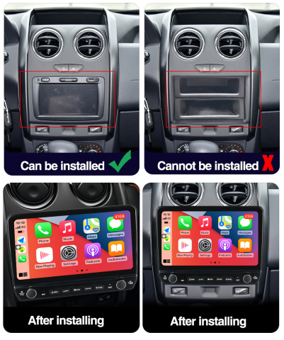 Navigatie dedicata Renault Duster 2015-2018 cu butoane rotative model 2024, 9 Inch, 2GB RAM 32GB ROM, Quadcore, Android 13, WiFi, Bluetooth, Magazin Play [4]