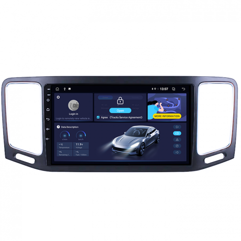 (Resigilata) Navigatie dedicata Volkswagen Sharan 2012-2018, 2GB RAM 32GB ROM, Quad Core, Display 9" IPS Full HD, Carplay, Android 14, Bluetooth, Magazin Play, Suport camere AHD [4]
