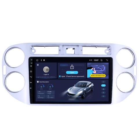 (Resigilata) Navigatie dedicata Volkswagen Tiguan 2007-2012, 2GB RAM 32GB ROM, Quad Core, Display 9" IPS Full HD, Carplay, Android 14, Bluetooth, Magazin Play, Suport camere AHD [5]