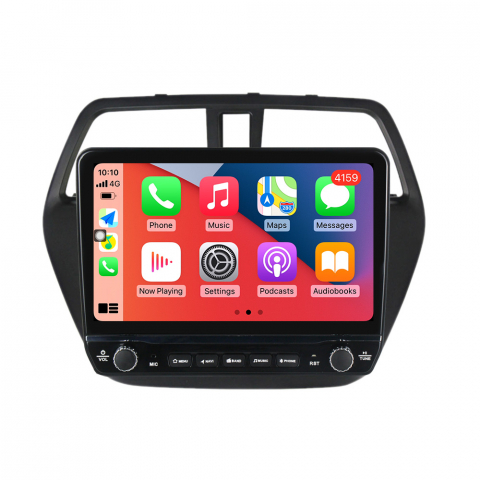 Navigatie dedicata S-cross 2012-2016 cu butoane rotative model 2024, 9 Inch, 2GB RAM 32GB ROM, Quadcore, Android 13, WiFi, Bluetooth, Magazin Play [1]