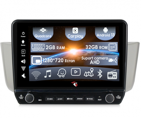 Lexus - Navigatie dedicata Lexus RX-300 2003-2009 cu butoane rotative model 2024, 9 Inch, 2GB RAM 32GB ROM, Quadcore, Android 13, WiFi, Bluetooth, Magazin Play