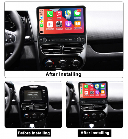 Navigatie dedicata Renault Clio 4 BH98 KH98 2012-2018 cu butoane rotative model 2024, 10 Inch, 2GB RAM 32GB ROM, Quadcore, Android 13, WiFi, Bluetooth, Magazin Play [4]