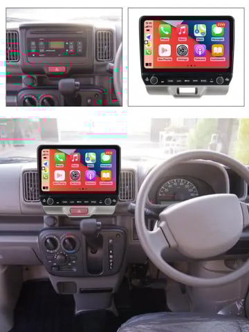 Navigatie dedicata Every 2016 cu butoane rotative model 2024, 4 GB RAM 64 ROM, Quadcore, Android 13, Display QLED, 9", DSP, Carplay, Android Auto, Internet, Youtube , Waze , WI-FI [4]