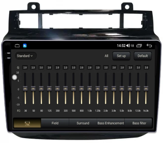 Navigatie dedicata Volkswagen Touareg 2010-2018, 12GB RAM 256GB ROM, Android 14, Rezolutie 2K, Display QLED, 9", DSP, Carplay, Android Auto, Internet, Youtube, Waze, Wi Fi, USB [4]