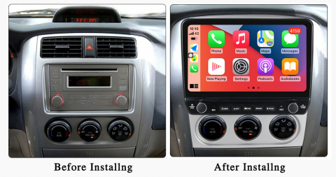 Navigatie dedicata Liana 2004-2008 cu butoane rotative model 2024, 9 Inch, 2GB RAM 32GB ROM, Quadcore, Android 13, WiFi, Bluetooth, Magazin Play [4]