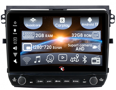 Suzuki - Navigatie dedicata Celerio 2015-2018 cu butoane rotative model 2024, 9 Inch, 2GB RAM 32GB ROM, Quadcore, Android 13, WiFi, Bluetooth, Magazin Play