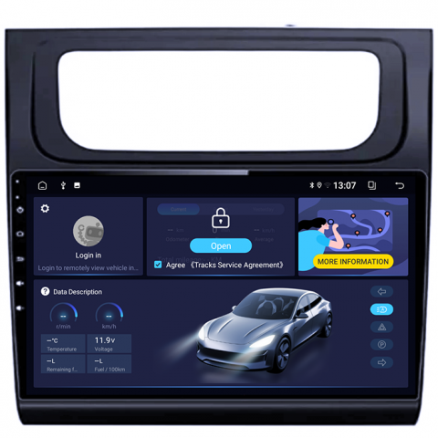 (Resigilata) Navigatie dedicata Volkswagen Touran 2014, 2GB RAM 32GB ROM, Quad Core, Display 10.1" IPS Full HD, Carplay, Android 14, Bluetooth, Magazin Play, Suport camere AHD [5]