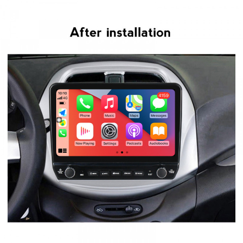 Navigatie dedicata Spark Beat 2018-2020 cu butoane rotative model 2024, 9 Inch, 2GB RAM 32GB ROM, Quadcore, Android 13, WiFi, Bluetooth, Magazin Play [2]
