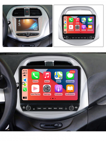 Navigatie dedicata Spark Beat 2018-2020 cu butoane rotative model 2024, 9 Inch, 2GB RAM 32GB ROM, Quadcore, Android 13, WiFi, Bluetooth, Magazin Play [3]