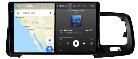 Navigatie dedicata Volvo S60 V60 2011-2020, 12GB RAM 256GB ROM, Android 13, Rezolutie 2K, Display QLED, 9", DSP, Carplay, Android Auto, Internet, Youtube, Waze, Wi Fi, USB [2]