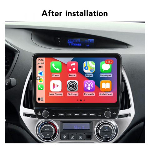Navigatie dedicata i20 2012-2014 cu butoane rotative model 2024, 9 Inch, 2GB RAM 32GB ROM, Quadcore, Android 13, WiFi, Bluetooth, Magazin Play [1]