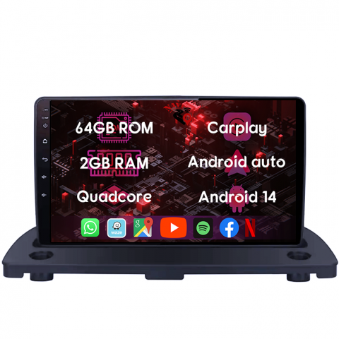 (Resigilata) Navigatie dedicata Volvo XC90, 2GB RAM 32GB ROM, Quad Core, Display 9" IPS Full HD, Carplay, Android 13, Bluetooth, Magazin Play, Suport camere AHD [9]