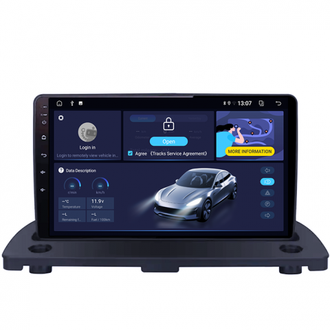 Navigatie dedicata Volvo XC90, 2GB RAM 32GB ROM, Quad Core, Display 9" IPS Full HD, Carplay&Android Auto, Android 14, Suport camere AHD [2]