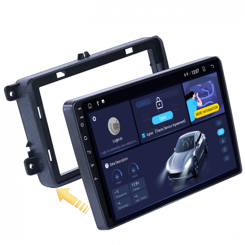 (Resigilata) Navigatie dedicata VW Golf 5 2004-2010, 2GB RAM 32GB ROM, Quad Core, Display 10" IPS Full HD, Carplay, Android 14, Bluetooth, Magazin Play, Suport camere AHD [2]