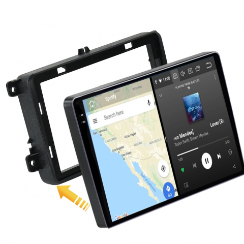 Navigatie dedicata VW Golf 5 2004-2010, 12GB RAM 256GB ROM, Android 14, Rezolutie 2K, Display QLED, 9", DSP, Carplay, Android Auto, Internet, Youtube, Waze, Wi Fi, USB [4]