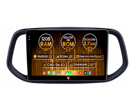Kia - Navigatie dedicata Kia KX3 2014-2016, 12GB RAM 256GB ROM, Android 13, Rezolutie 2K, Display QLED, 10", DSP, Carplay, Android Auto, Internet, Youtube, Waze, Wi Fi, USB
