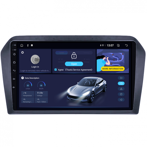 (Resigilata) Navigatie dedicata VW Jetta 2013-2017, Android 14, Wireless Carplay si Android auto 2GB RAM 32 ROM, Display IPS, 9 inch, Microfon Extern [5]