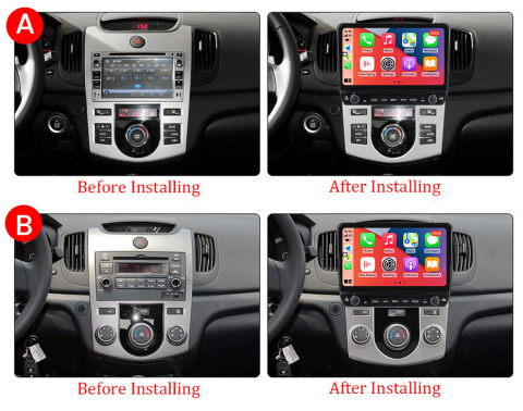 Navigatie dedicata Forte Cerato 2008-2013 cu butoane rotative model 2024, 9 Inch, 2GB RAM 32GB ROM, Quadcore, Android 13, WiFi, Bluetooth, Magazin Play [5]