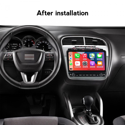 Navigatie dedicata Altea 2004-2015 cu butoane rotative model 2024, 9 Inch, 2GB RAM 32GB ROM, Quadcore, Android 13, WiFi, Bluetooth, Magazin Play [2]