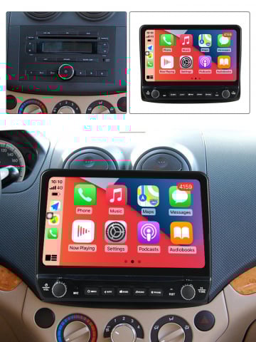 Navigatie dedicata Aveo 2006-2012 si Nexia 2020-2022 cu butoane rotative model 2024, 9 Inch, 2GB RAM 32GB ROM, Quadcore, Android 13, WiFi, Bluetooth, Magazin Play [3]