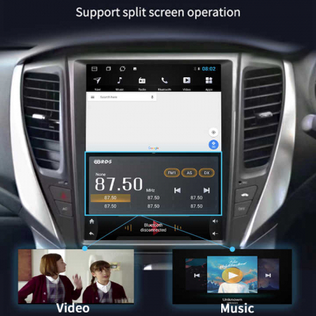 Navigatie dedicata Mercedes Benz Vito Tesla Style, 8+128 GB RAM, ANDROID 13, Carplay&Android Auto, 9.7 inch, Internet, Aplicatii, Waze, GPS [2]