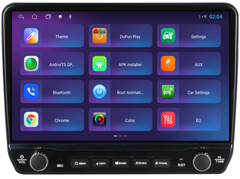 Navigatie GPS NAVI-IT Universala Tesla cu butoane rotative model 2024, 4GB RAM 64GB ROM, Procesor Quadcore, Android 14, Display QLED 10", DSP, Carplay&Android Auto [3]