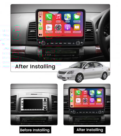 Navigatie dedicata Allion Premio 2001-2007 cu butoane rotative model 2024, 9 Inch, 2GB RAM 32GB ROM, Quadcore, Android 13, WiFi, Bluetooth, Magazin Play [4]