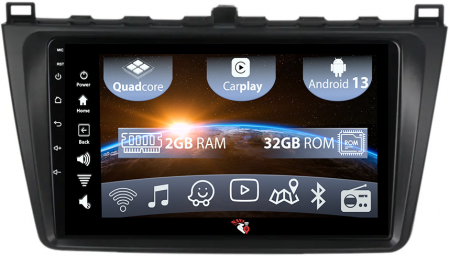 Mazda - (Resigilata) Navigatie dedicata Mazda 6 2008-2013, 9 Inch, 2GB RAM 32GB ROM, Android 13, WiFi, Bluetooth, Magazin Play, Camera Marsarier