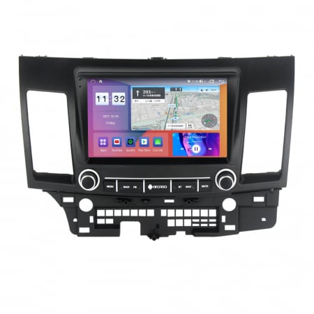 Navigatie dedicata Mitsubishi Lancer 2007-2012, 12GB RAM 256GB ROM, Android 13, Rezolutie 2K, Display QLED, 9", DSP, Carplay, Android Auto, Internet, Youtube, Waze, Wi Fi, USB [6]