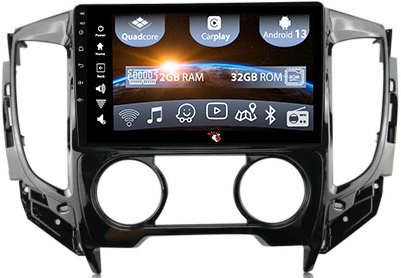 Mitsubishi - (Resigilata) Navigatie dedicata Mitsubishi Pajero Sport, 9 Inch, 2GB RAM 32GB ROM, Android 13, WiFi, Bluetooth, Magazin Play, Camera Marsarier