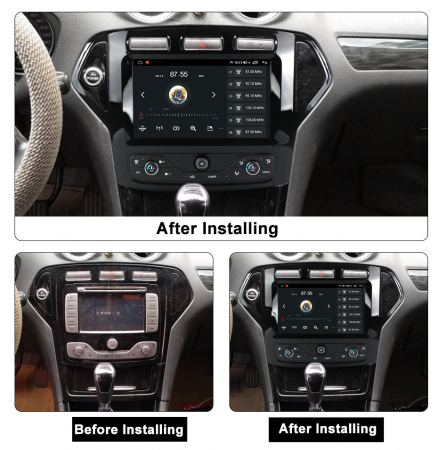 (Resigilata) Navigatie dedicata Ford Mondeo 2007-2011, 2GB RAM 32GB ROM, Quad Core, Display 9" IPS Full HD, Carplay, Android 13, Bluetooth, Magazin Play, Suport camere AHD [4]