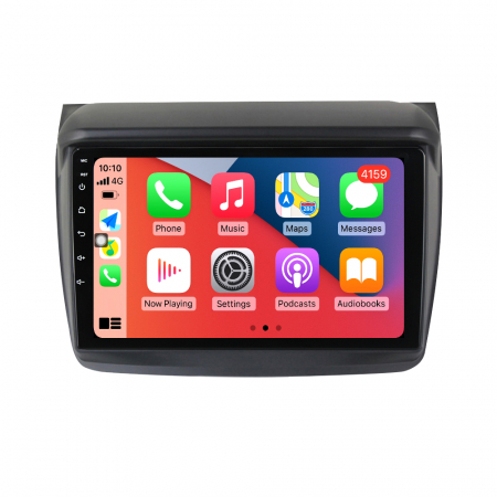 L200 2008-2016 - Navigatie dedicata Mitsubishi L200 2008-2016, 8GB RAM 128GB ROM, Octacore, Platforma TS18, Android 13, Display QLED 9”, Suporta camera 360º, DSP, Carplay&Android Auto, SIM 4G, Ventilator Activ